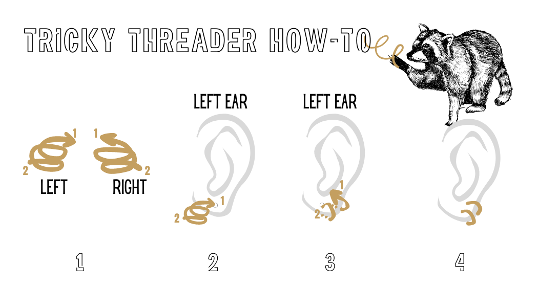 Tricky Threader Earrings