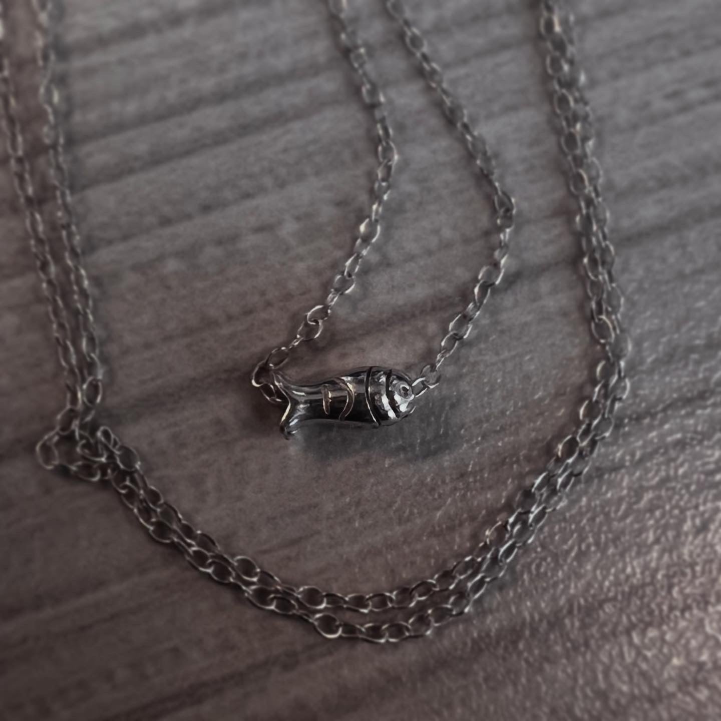 Tiny Fish Necklace