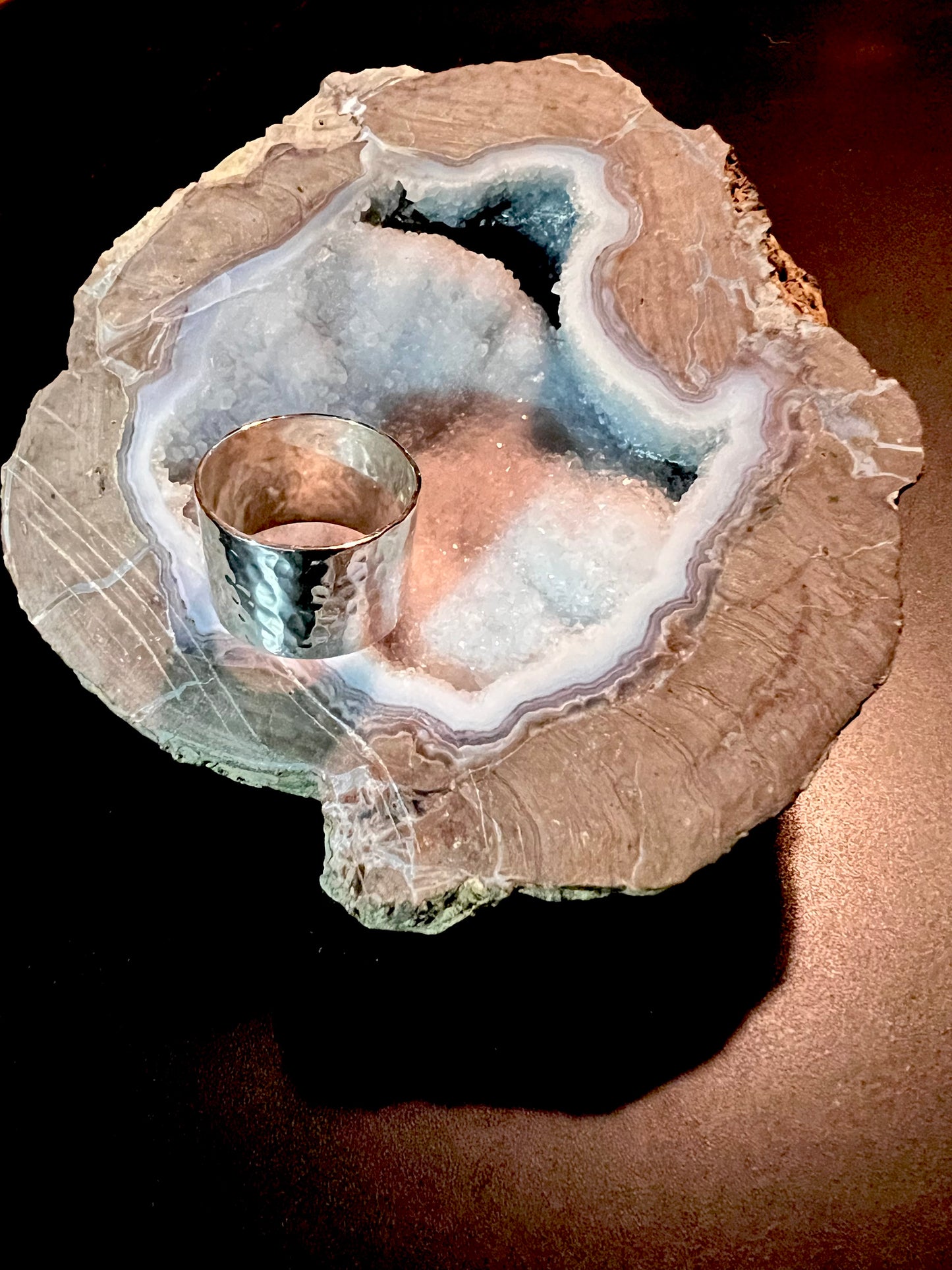 Hammered Cigar Band